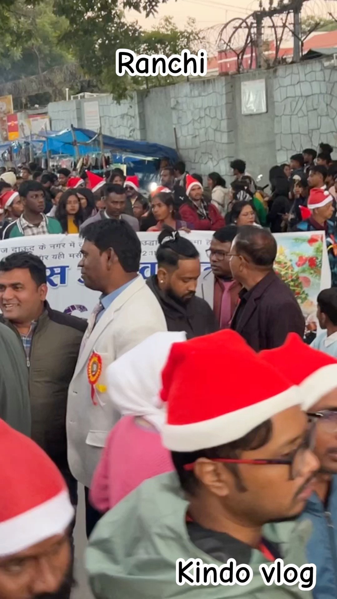 Ranchi Christmas Carnival 2024 , क्रिसमस शोभा यात्रा/video180